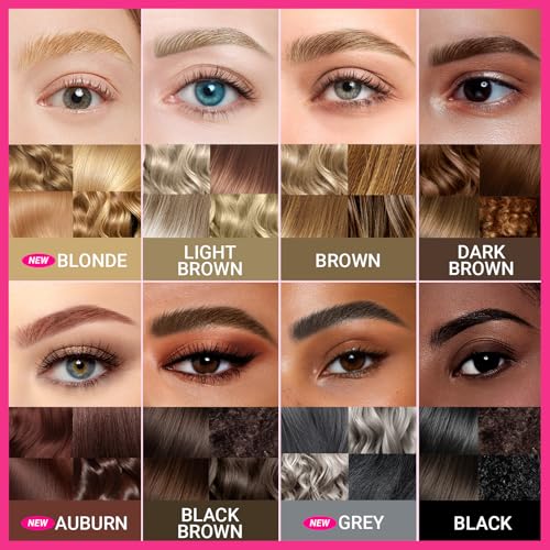 Imethod BLACK BROWN CURVED EYEBROW PEN Curved Eyebrow Pen - Eyebrow Pencil 2-In-1 Dual-Ended Eyebrow Pen thumb #6