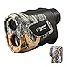 TIDEWE Hunting Rangefinder with Rechargeable Battery, 700Y Camo Laser Range Finder 6X Magnification, Distance/Angle/Speed/Scan Multi Functional Waterproof Rangefinder with Case