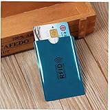 Schutz für Bankkarten. Diese Schutzhülle ist für Scan-Angriffe Telefon zu stoppen.