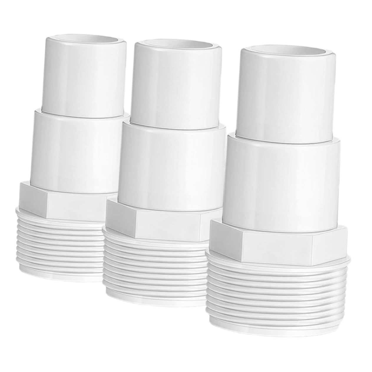 VANZACK 9stücke Zuverlässiger Pool Pumpenadapter Praktischer Verbindungsschlauch Für Poolfilter Langlebiges Material Für Einfache Poolwartung