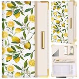 Slohif Libro de servidor para camarera, lindo libro de servir con bolsillo con cremallera, accesorios de cuero para servidores, libro de cheques, restaurante, camarero, organizador de folletos