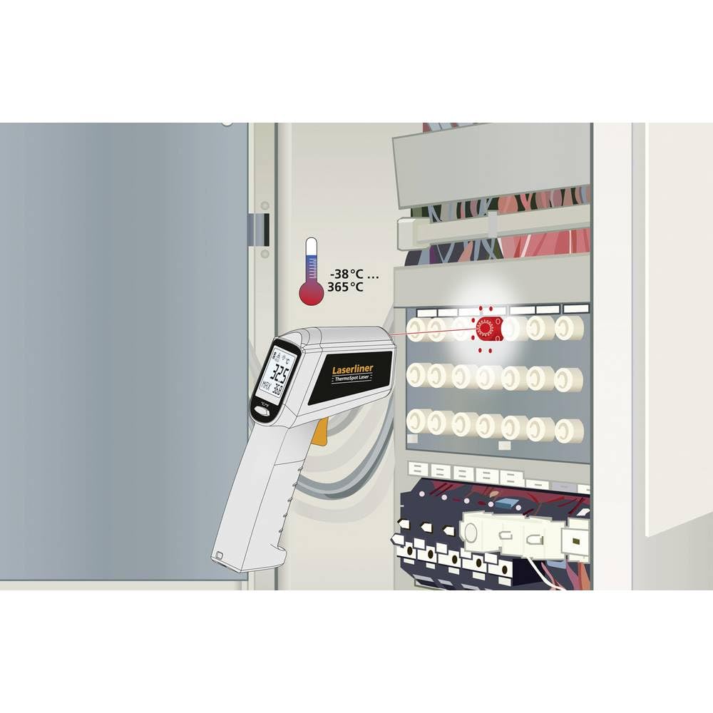 Laserliner ThermoSpot Laser Infrarot-Thermometer