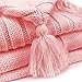 XMWEALTHY Newborn Baby Wrap Swaddle Blanket Knit Sleeping Bag Sleep Sack Stroller Wrap for Baby(Light Pink) (0-6 Month)
