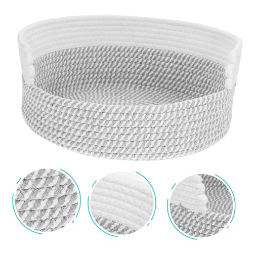 GANAZONO Ninho De Gato De Rattan Com Fio De Algodão Ninho De Dormir Para Animais De Estimação Ninho