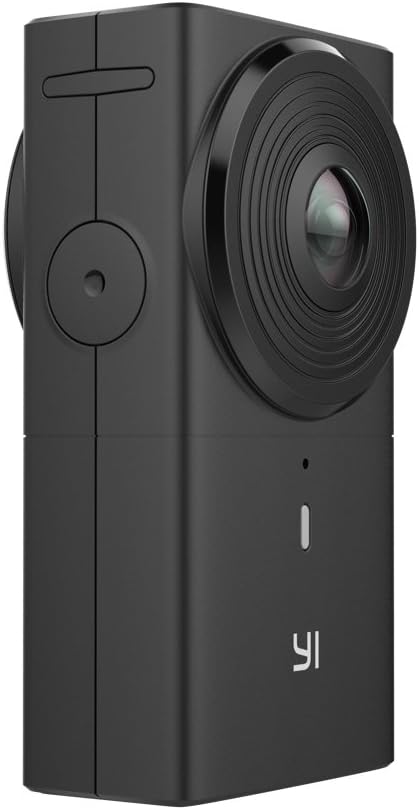 YI 360 VR Camera Dual-Lens 5.7K HI Resolution Panoramic Camera with Electronic Image Stabilization, 4K in-Camera Stitching