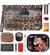 MAICHENG Storage Bag with Combination Lock and Accessories Travel Medicine Bag Container Money Co...