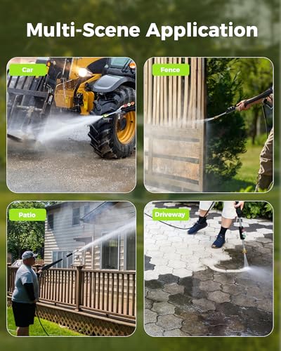 Portable Power Washer Battery Operated