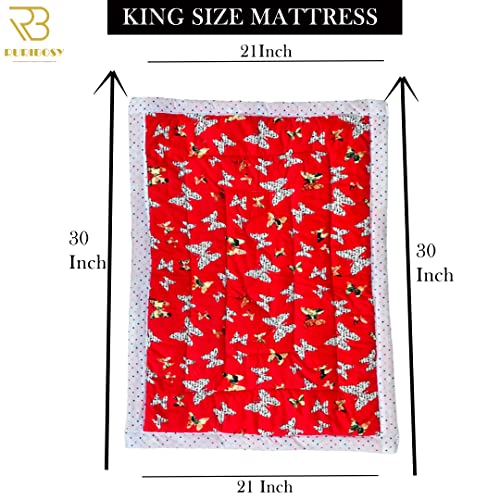 Image of Bedding Mattress for Cotton, Baby Sleeping Bed Set Godari Baby Cradle |Sleeping Mat |Multi Purpose Cushioned Bed |Baby Bed for 0 to 2 Years.