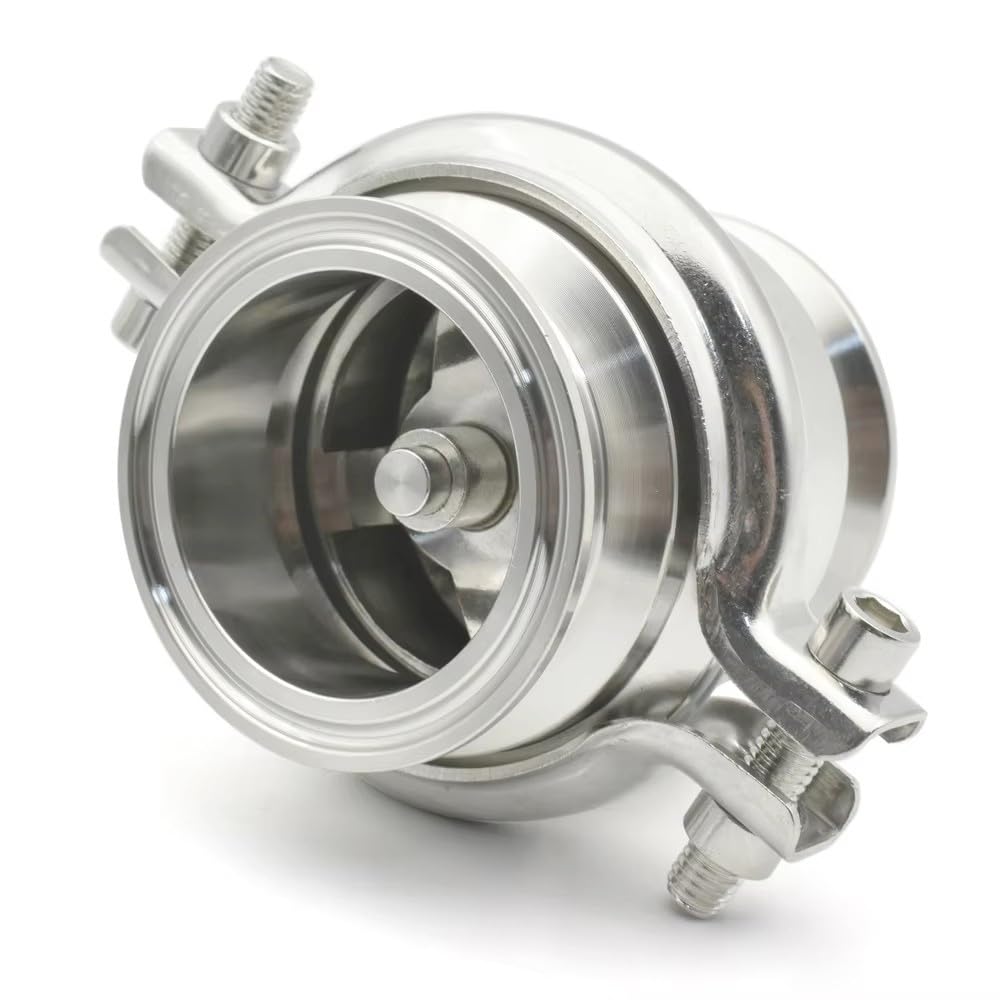 Válvula antirretorno vertical sanitaria SUS304 Tri-Clamp 19-102mm