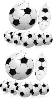 ibasenice 12 Pcs Toy Football Foam Footballs Mini Toys Out Door Toys Soccer Party Props Kids Footballs