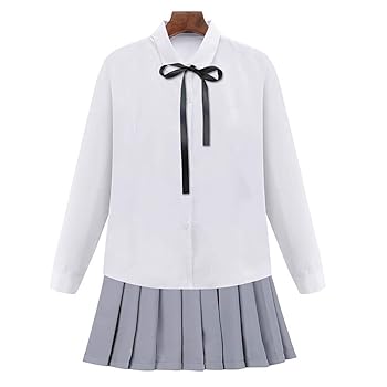 Amazon.co.jp: YuanD スクール 女子高生コスプレ衣装 JK風 女性