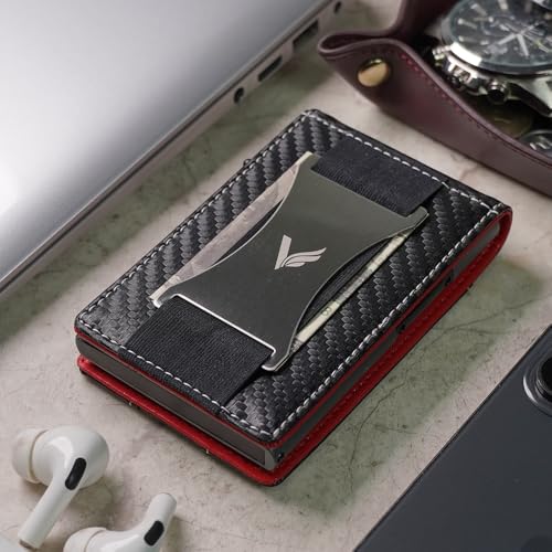 VIVIDUS- Wallet for Men- Leather Wallet, Money Clip, RFID Blocking, Minimalist Slim Wallet, Gift for Him4