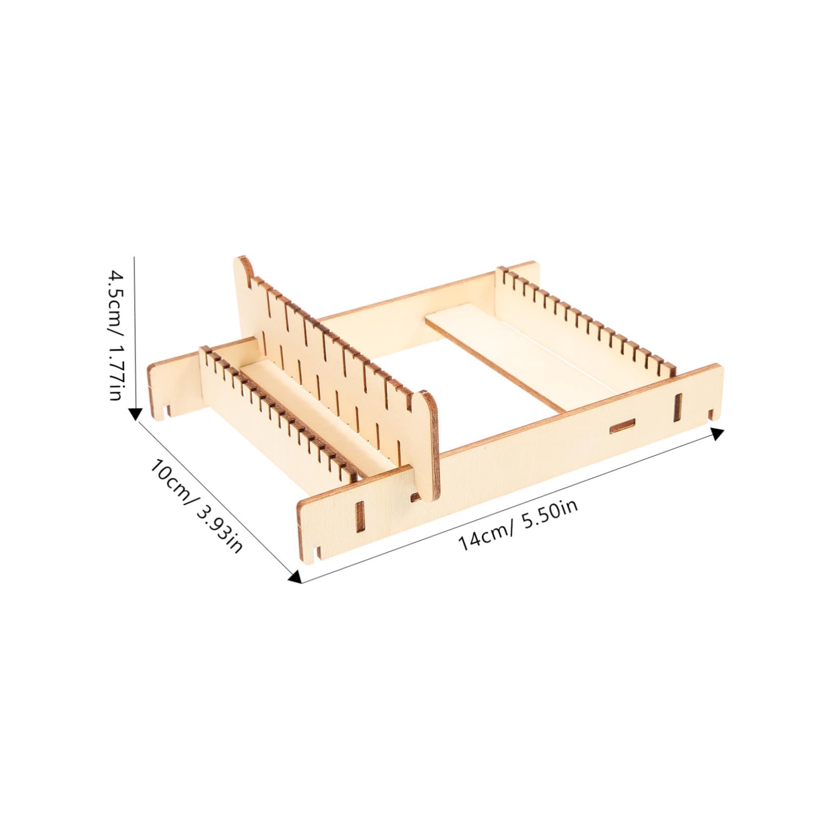 CIYODO Funny DIY Loom Knitting Toy Boys and Girls Educational Toy Handmade Wooden Loom Safe for Boys and Girls
