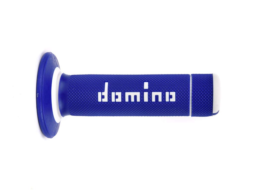 Domino Manopole Blu/Bianco Set di 2