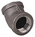 3/8" FNPT Malleable Iron 45 Degree Elbow