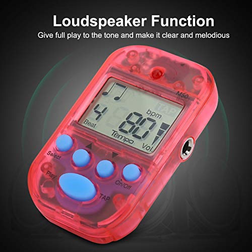 Fishawk Métronome numérique, métronome de Tempo, Mini métronome, Multifonctionnel, Portable, Volume réglable, Batterie à… - Les Beatles, Paul McCartney, John Lennon, RIngo Starr, George Harrison Fishawk Métronome numérique, métronome de Tempo, Mini métronome, Multifonctionnel, Portable, Volume réglable, Batterie à… – Image 3