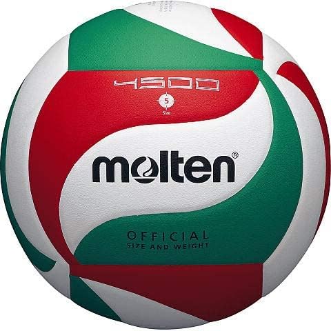 MOLTEN Bolas de Voleibol BGR7-VY Blanco/Verde/Rojo 5 Cover