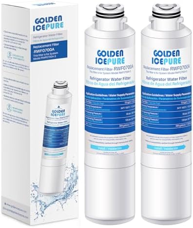 Orku Fridge Water Filter Cartridge Replacement for RWF0700A Samsung Kenmore
