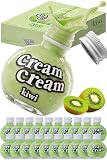 [ creamcream 公式] クリーム リキュール 甘いお酒 キウイ【とろ〜りクリーミーなショット体験】 お酒 飲み比べ ショットグラス（ 合コン の パーティー グッズ や 宅飲み に） RAINBOW SHOT/クリーム / １箱２０個セット