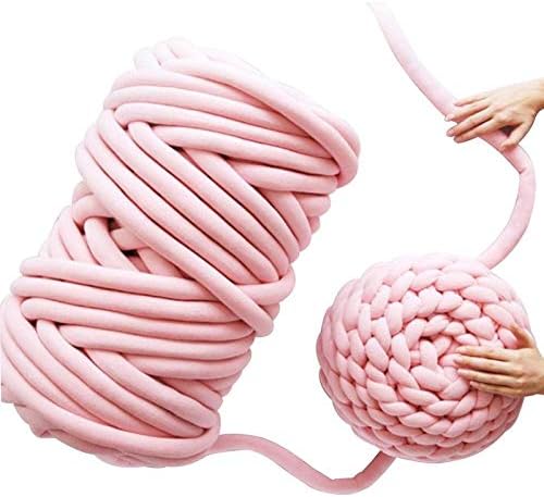 Miniatura 3 de Hilo grueso de 17.64oz, manta de punto súper voluminosa para tejer alfombras de ganchillo, hilo grueso, hilo súper grueso para tejer, sombreros de