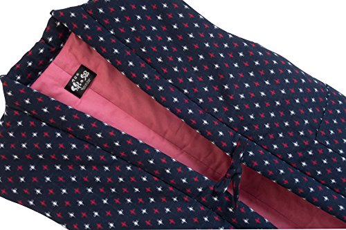 No-Sleeves Hanten (Cotton Jacket Made in Japan Kimono-Style) Asian Size2