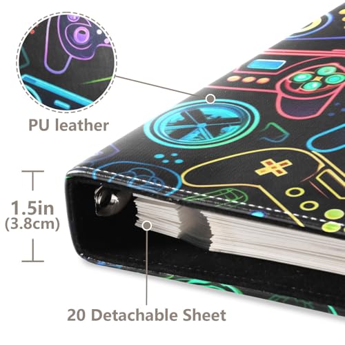 Álbum de Fotos Autoadhesivo con Cubierta de Poliuretano, 20 Páginas, para Fotos de 2x3, 4x6, 5x7 y 6x8 Pulgadas, Ideal para Scrapbooking y Regalos miniatura 4