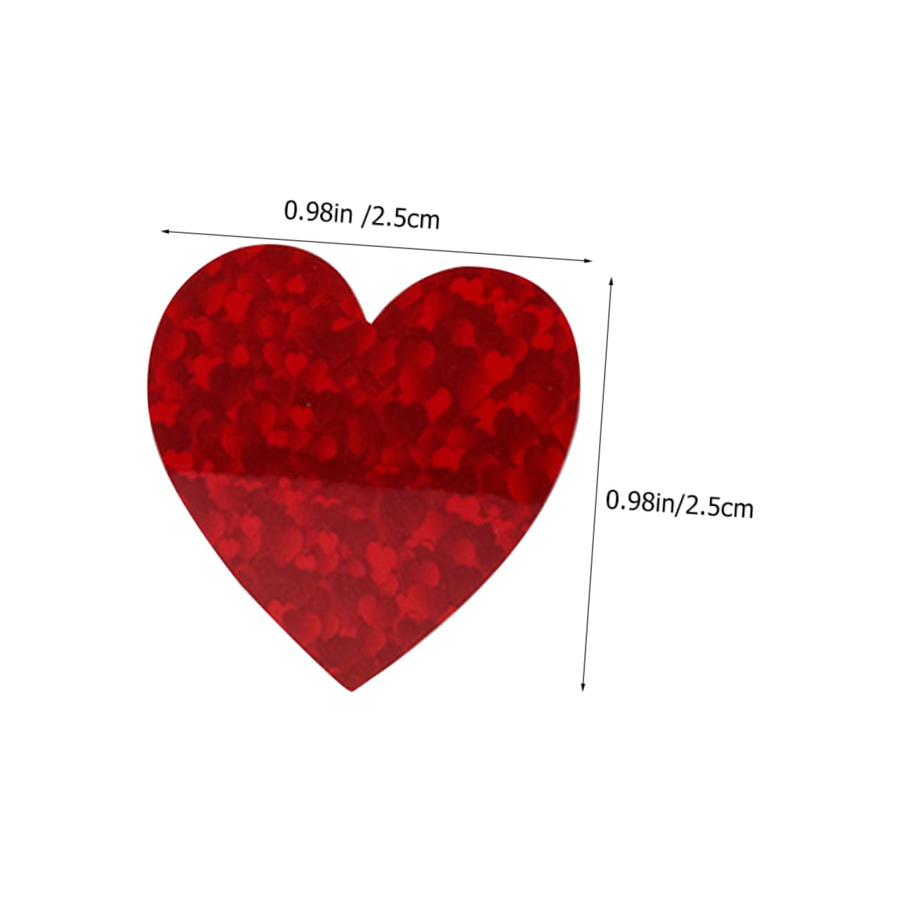 5 Set Etichetta Adesiva D'amore Adesivi Punto Anelli Carta Gel Etichette Cuore Lettera Bomboniere Matrimonio Etichetta Adesivo Adesivo Argento Brillante 2 * 5