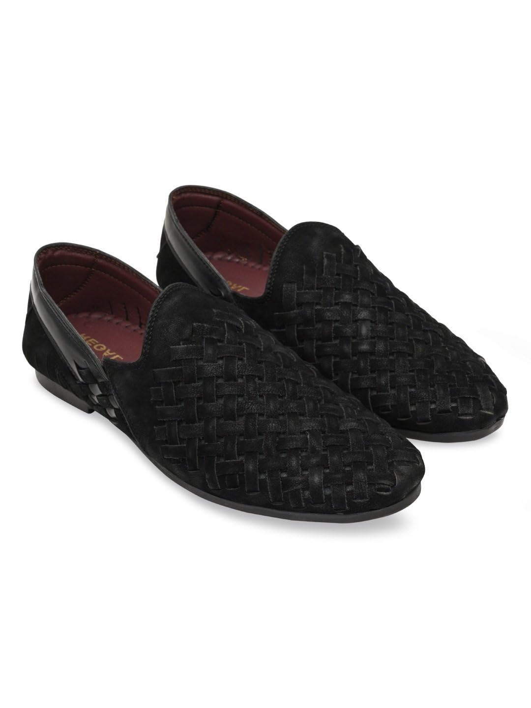 Men Woven Mojari Style Slip Ons-image-41