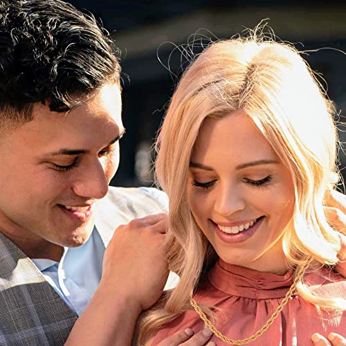 Lifetime Jewelry 5Mm Rope Chain Necklace 24K Real Gold Plated For Men Women Teen (20 Inches, 1 - Gold Plated) #TOP4