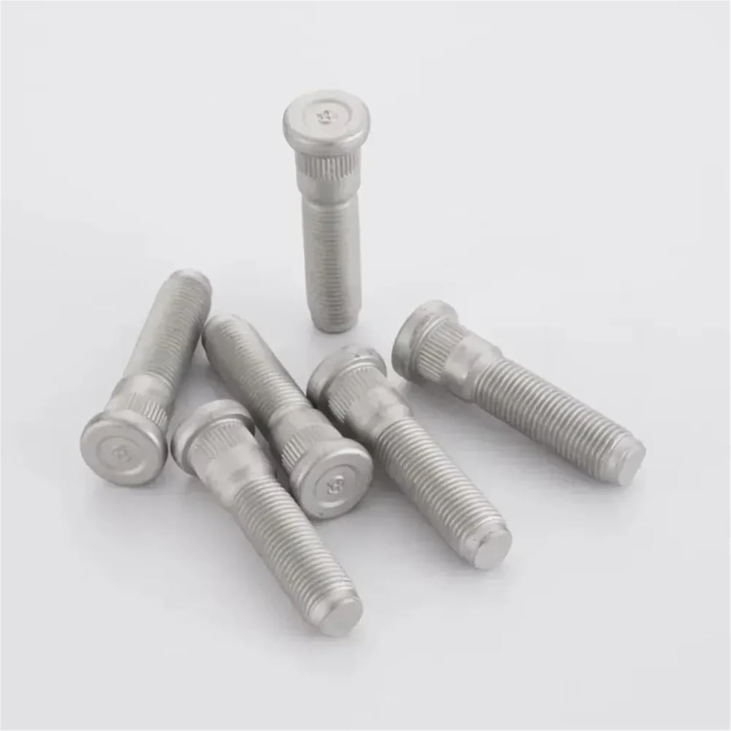 Alloy Wheel Nuts Compatible with F250 6pc Extra Long Wheel Hub Spline Bolts Screws M14x1.5 Spline Diameter 15.8mm Lenght 65 80mm OE 6509858AA