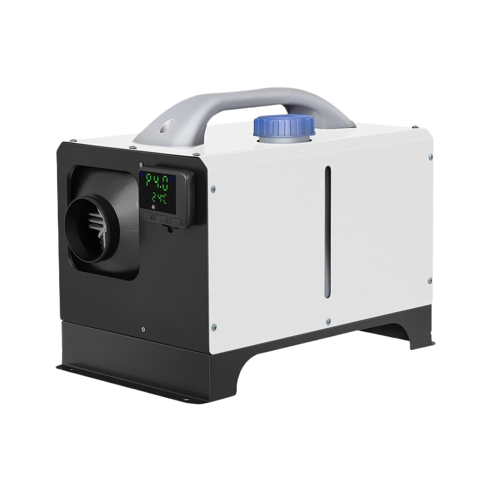 12 V, 8 kW, ogrzewanie postojowe na olej napędowy, ogrzewanie do samochodów ciężarowych, jeden wylot powietrza z czarnym przełącznikiem LCD, do kamperów, łodzi, przyczep kempingowych