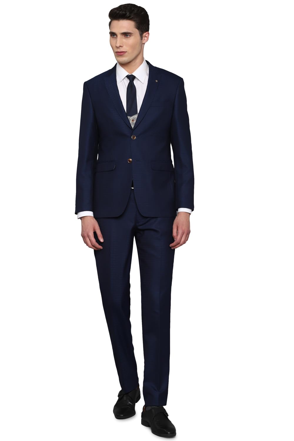 louis philippe Men's Polyester Blend Three Piece Suit-Dress Set-picture-22