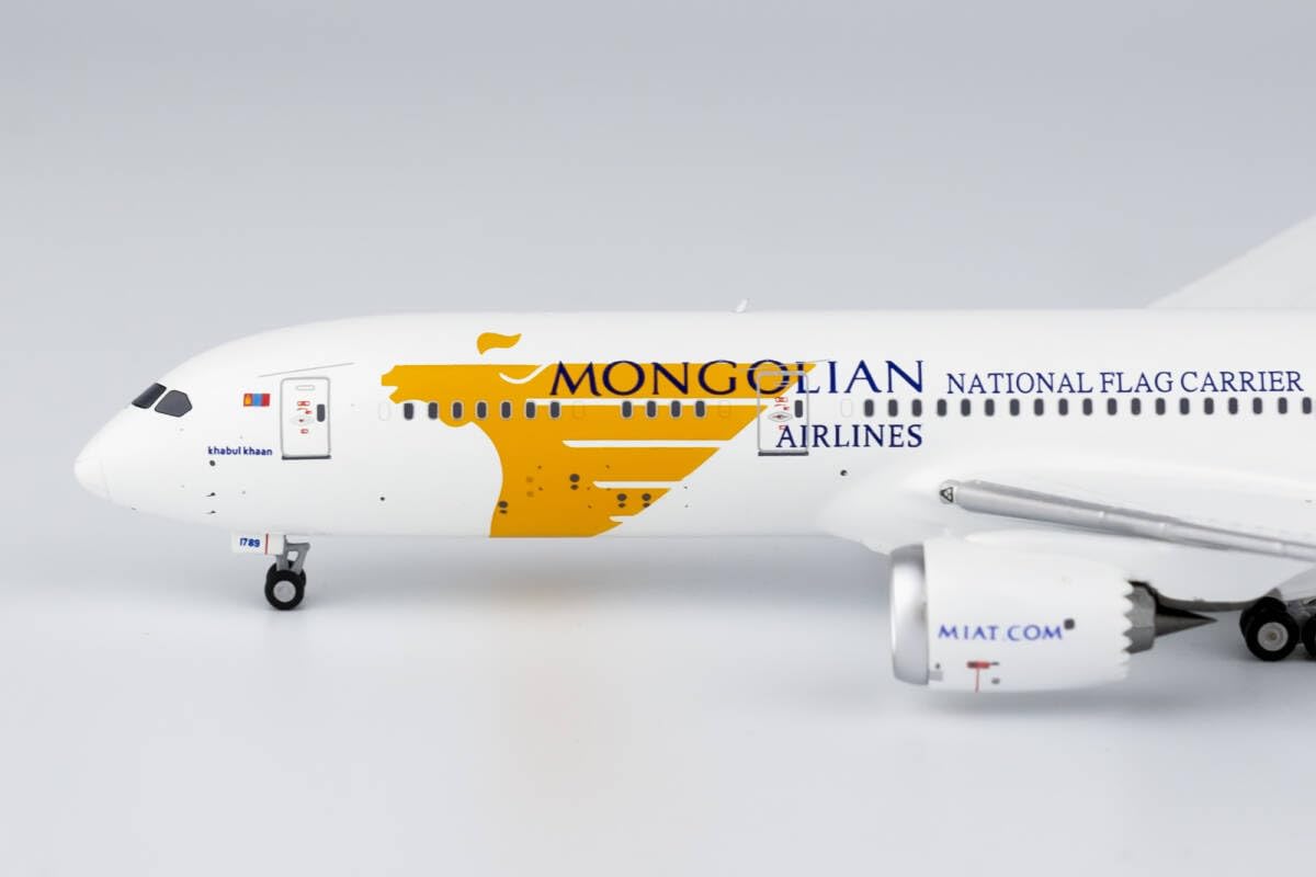 Amazon.co.jp: NGmodel MIATモンゴル航空 787-9 JU-1789 1/400 : おもちゃ