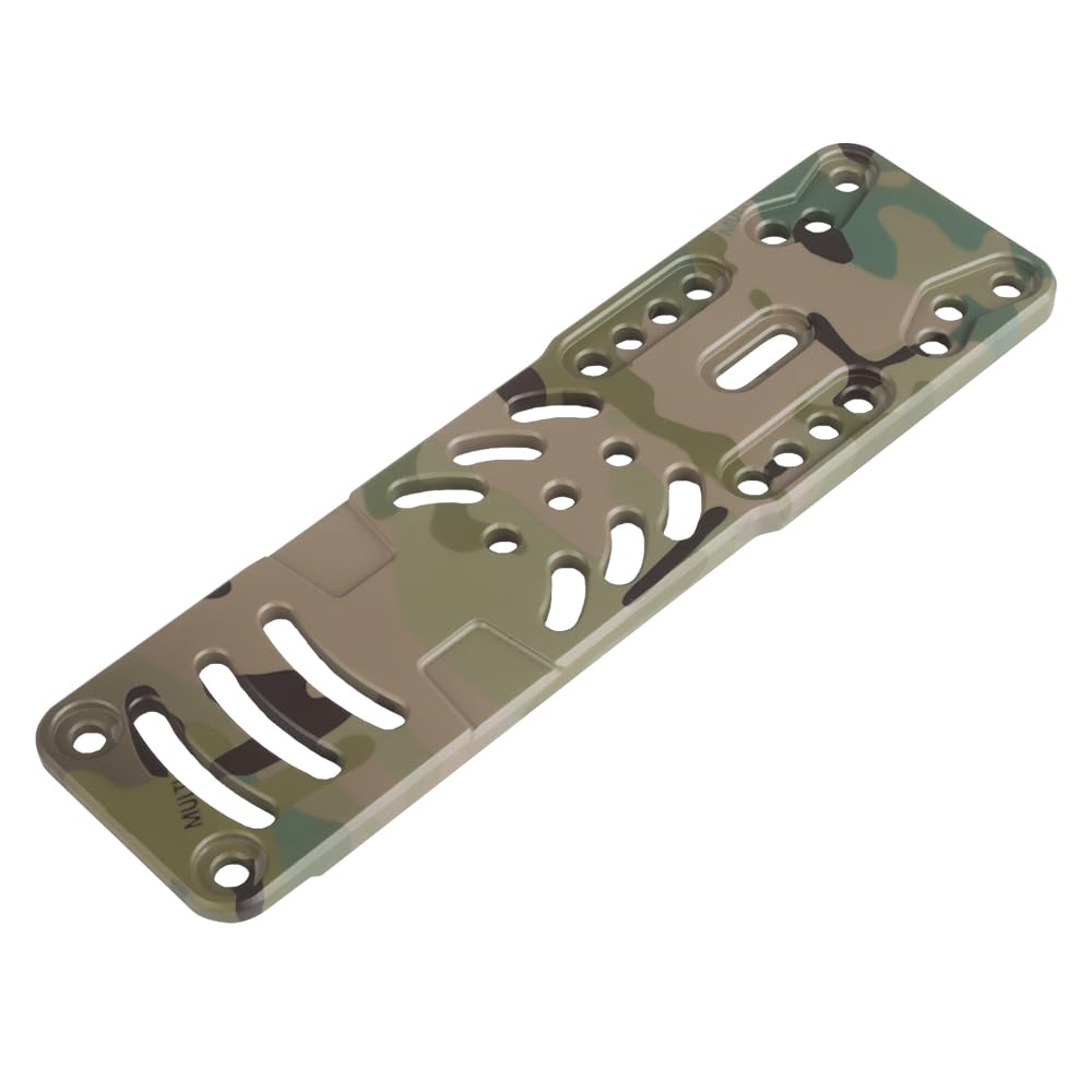 Adaptateur modulaire pour étui à Arme, Adaptateur Tactique pour étui de Jambe pour kit QLS, Accessoire pour Ceinture de Service avec Sangle de Cuisse pour Airsoft, Chasse et tir