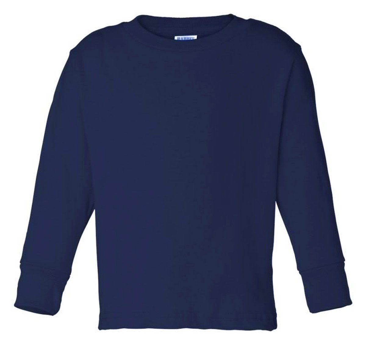 RABBIT SKINS 5.5 oz. Jersey Long-Sleeve T-Shirt (3311) Navy, 3T