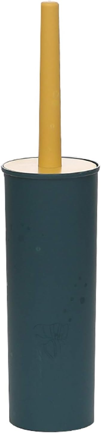 Toilet Brush Exquisite Plastic Toilet Brush Thick Brush Head Household Cleaning Toilet Brush Simple and Practical Toilet Bowl Brush (Color : C)