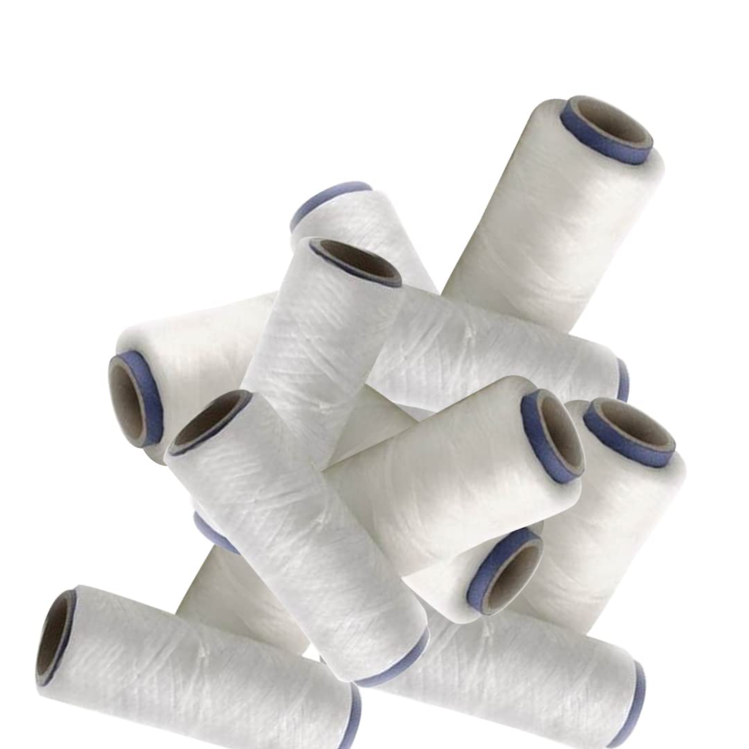 Fil de machine à coudre blanc KULIA accessoires tricot 12pc