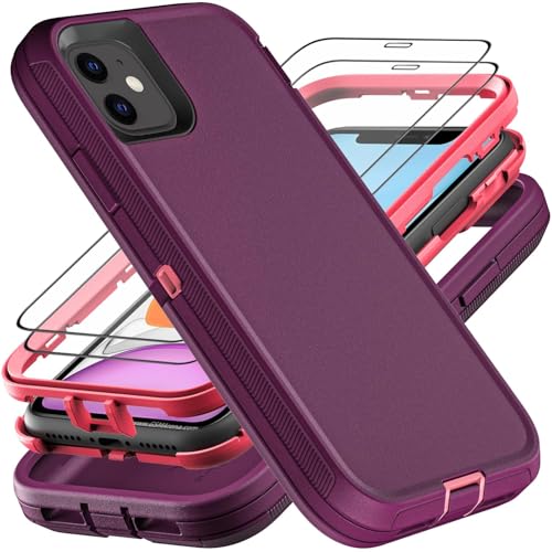 Protection iPhone 11 anti-chute et poussière coque 3 en 1 robuste