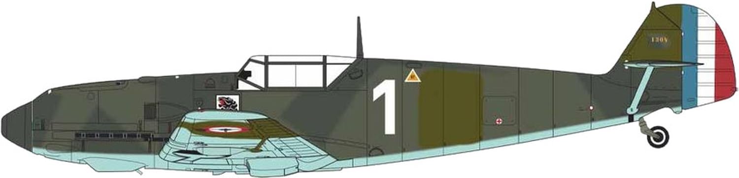 AIRFIX, Standard Model Set, A05120C Messerschmitt Bf109E-3/E-4 Model Building Kit - Image 4