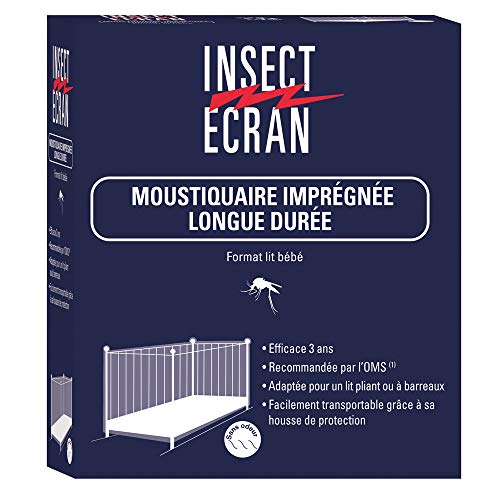 INSECT ECRAN MOSQUITERA IMPREGNADA DE LARGA DURACIÓN PARA LA CUNA