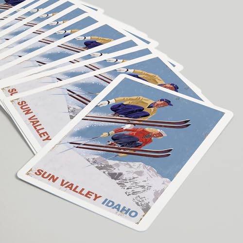 Baraja de 52 cartas tamaño póker Lantern Press miniatura 5