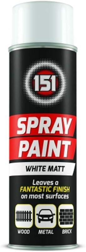 250ml 151 Spray Paint Matt White