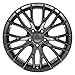 OE Wheels CV22B 19 Inch Rim Fits Corvette C7 Z06 Style 5x120.65 19x10 Gloss Gunmetal - Hollander 5734 (1)