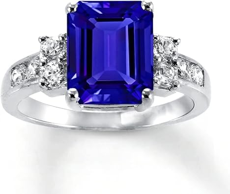 New Years Gifts Women Ring Hand Made Jewelry Sets Cute Rings Choose Your Gemstone Solitaire 925-Sterling-Silver Sparkling Cz Diamond Jewellery Available in Size 12?