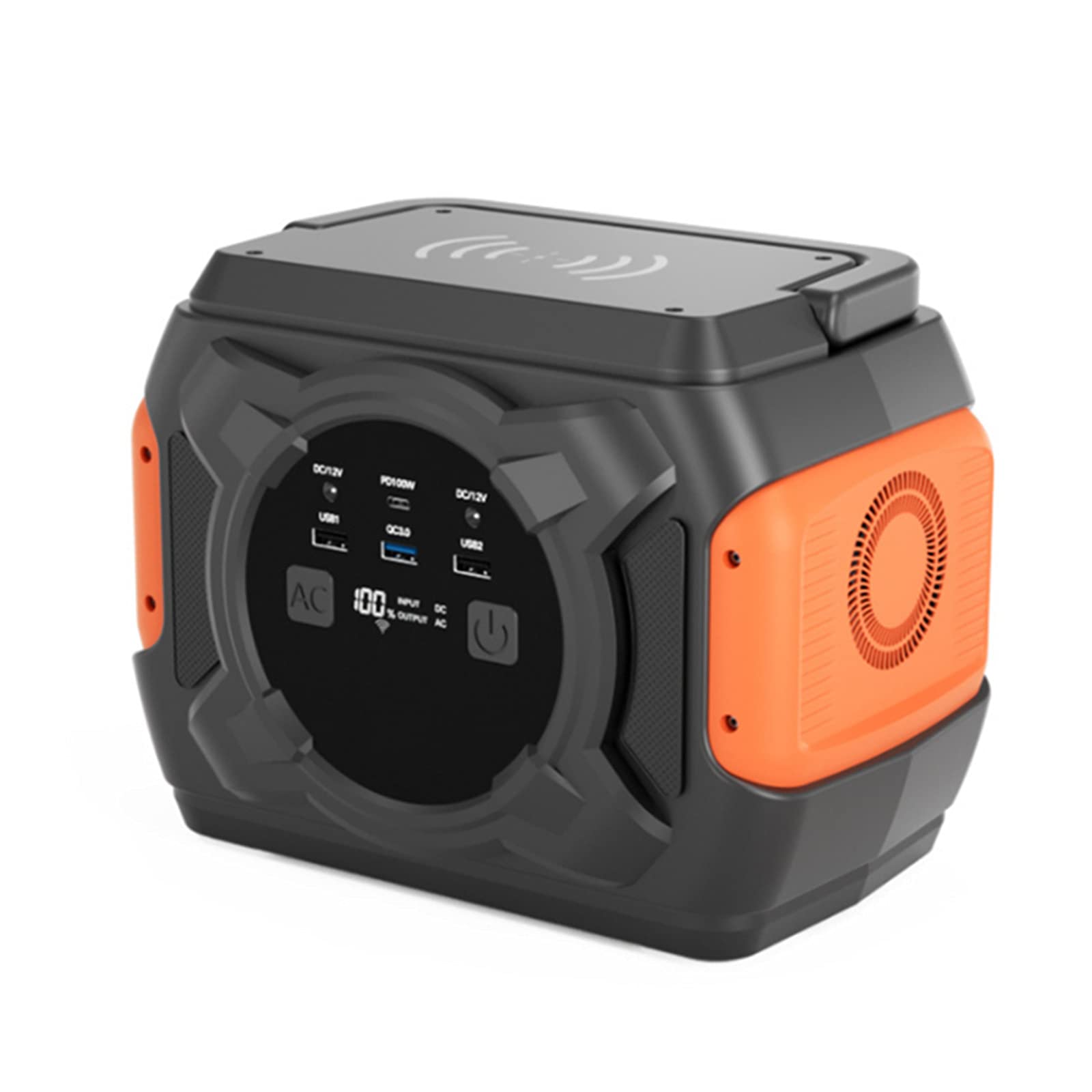 Générateur de station d'alimentation portable 300W 83200mAh avec charge sans fil