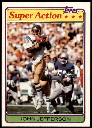 1981 Topps #267 John Jefferson San Diego Chargers (Football Card) NM Chargers Arizona St