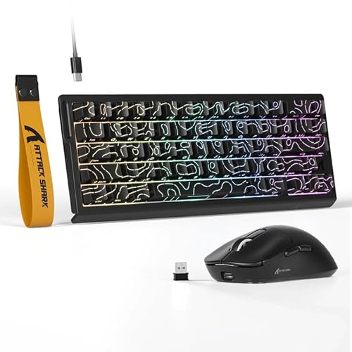ATTACK SHARK X68HE ラピットトリガー ゲーミングキーボード Amazon | ATTACK SHARK X68HE ラピットトリガー ゲーミング