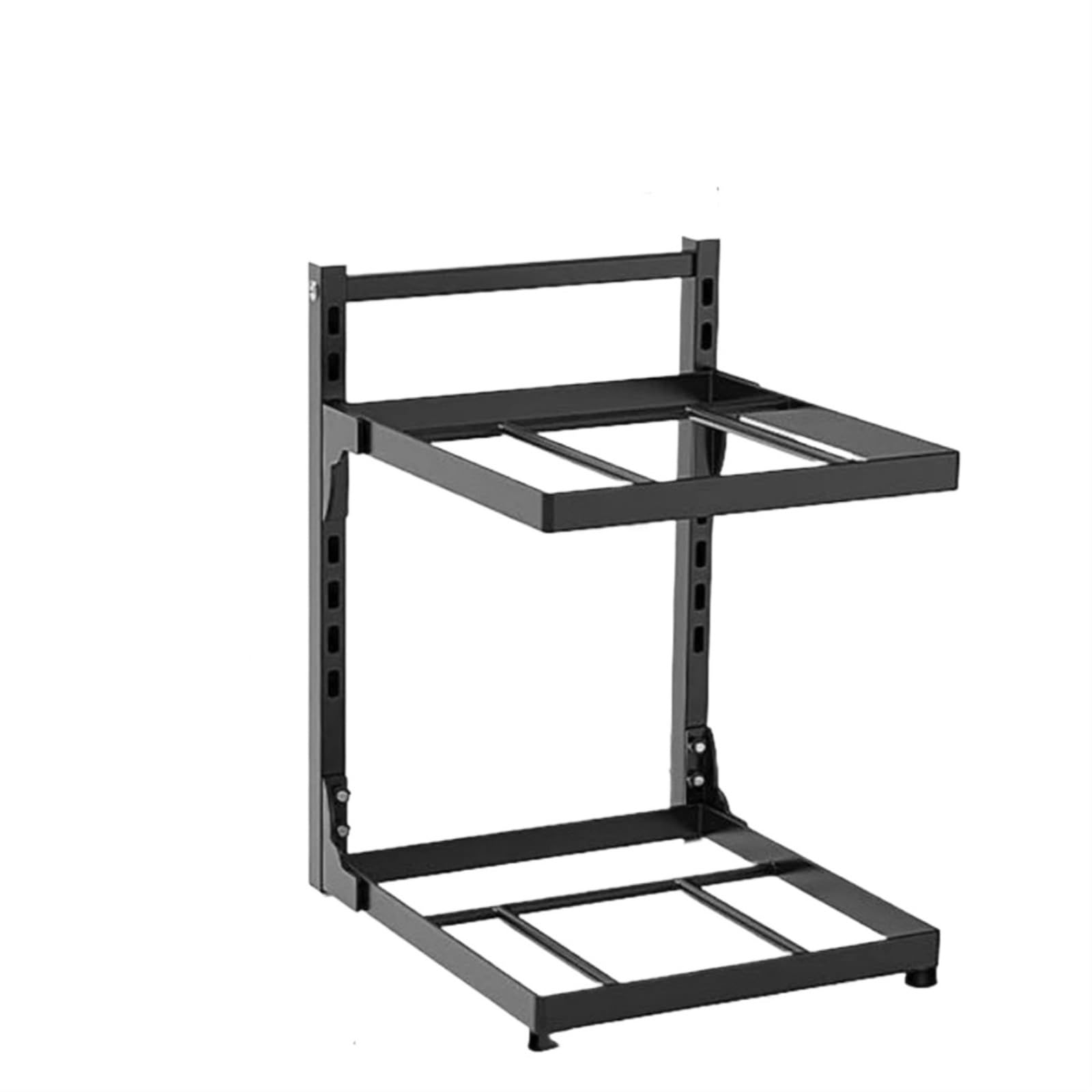 YXINAER Pots and Pans Organizer Kitchen Sink Storage Rack Household Multi-layer Multifunctional Pot Stove And Cabinet Adjustable Holder(2 layer)