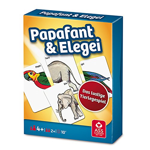 Preisvergleich Produktbild ASS Altenburger 22509584 - Papafant und Elegai, Das lustige Tierlegespiel