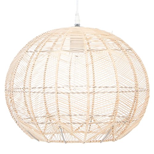 Suspension 'Kita' - rotin D38 cm - Atmosphera créateur d'intérieur